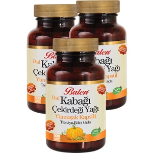 Bal Kabağı Çekirdeği Yağı 100 Kapsül x 1380 Mg