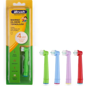 Kids Extra Care Çocuk Diş Fırçası Yedek Başlığı 4 Adet