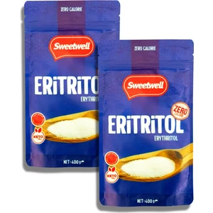 Eritritol Doğal Toz Tatlandırıcı 2 x 400 gr