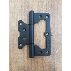 Kelebek Yönsüz Menteşe 10CM (Boyalı) Mat Siyah 2mm