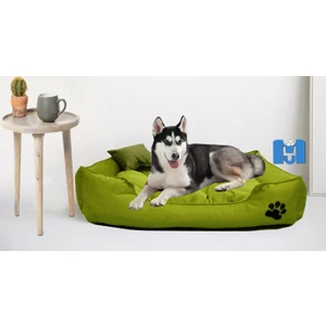Mavi Vitrin Ultrasoft Mukavemetli  Battal Boy  Köpek Yatağı  Yıkanabilir Ürün / Kemik ve  Yastık Hediyeli