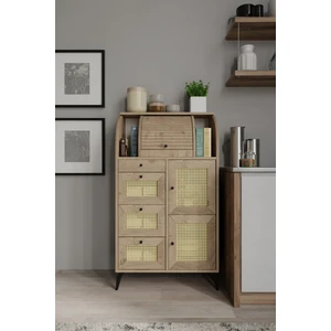 Mobilya Astana 10 Bölmeli Kuru Bakliyat Saklama Kileri+Ekmeklik