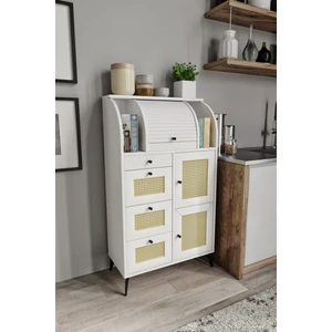 Mobilya Astana 10 Bölmeli Kuru Bakliyat Saklama Kileri+Ekmeklik