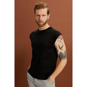 Alexander Gardi Pamuklu Kolsuz T-Shirt (E21-71000)