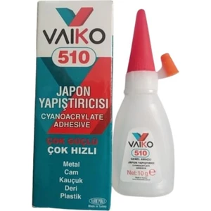 Japon Yapıştırıcısı 510 Çok Hızlı Çok Güçlü 10 ml Japon Yapıştırıcı 1 Adet