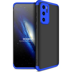 Huawei P40 Pro ile Uyumlu Kılıf 3 Parçalı Tam Koruma Dayanıklı Soft Ince Kılıf