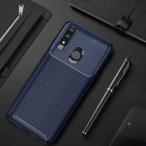 Kip GSM Huawei P Smart 2019 Kılıf Karbon Desenli Yüksek Kalite Negro Silikon Kapak