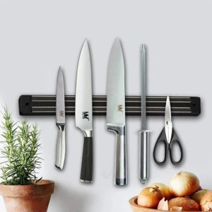 Hediye Filesi Mıknatıslı Bıçak Askısı 33 cm Bıçak Tutucu Bıçak Organizer Bıçaklık