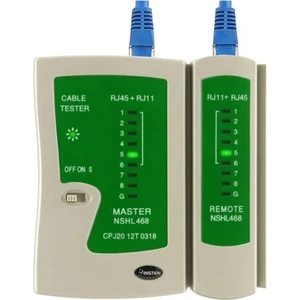 RJ45 RJ11 Uyumlu Kablo Test Cihazı Cat5 Cat6 Lan Kablosu Kablo Test Cihaz