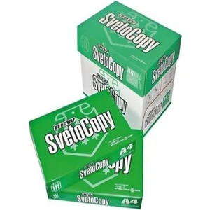 Svetocopy A4 Beyaz Fotokopi Kağıdı 80 gr 500 Yaprak – , Yüksek Baskı Kalitesi, Ofis ve Ev Kullanımına Uygun