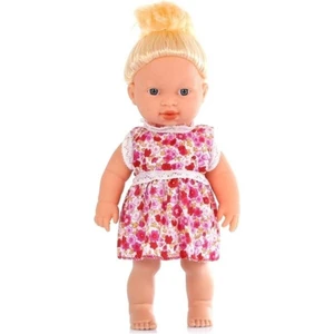 Nazlı Bebek Oyuncak Nazlı Ağlayan Et Bebek Emzikli Saçlı Oyuncak Bebek Ağlayan Bebek 35 cm