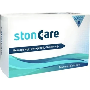 Stoncare Menengiç Yağı-Zencefil Yağı-Okaliptüs Yağı Içeren Takviye Edici Gıda 60 Kapsül