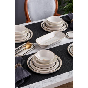 N3256 Marble Plus 27 Parça 6 Kişilik Yemek Takımı