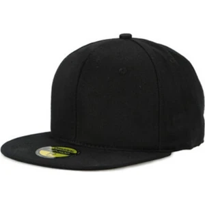 CosmoOutlet Düz Renk Basic Unisex Hip Hop Siyah Şapka