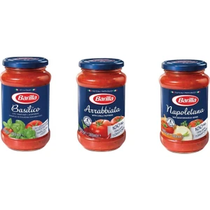 Makarna/salata 3'lü Sos Set (Basilico 400GR - Arabbiata 400GR - Napolletana 400GR)