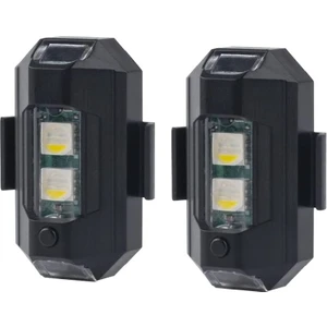 2'li Paket LED Anti Çarpışma Uyarı Işığı 7 Renk / Drone / Araba / Motor / Bisiklet / Kamp