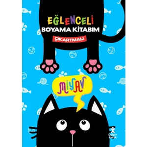 Miyav Eğlenceli Boyama Kitabım