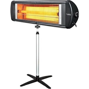 LUXELL 2300W Ecoray Infrared Isıtıcı Siyah