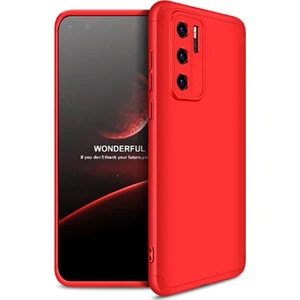 Huawei P40 Pro ile Uyumlu Kılıf 3 Parçalı Tam Koruma Dayanıklı Soft Ince Kılıf