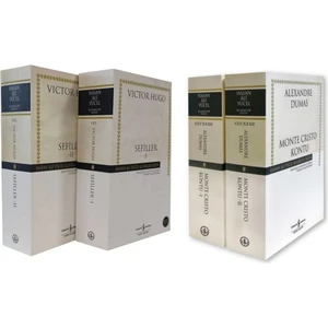 Sefiller 1- 2 Cilt  -Monte Cristo 1-2.Cilt -  4 Kitap