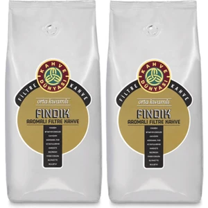 Kahve Dünyası Fındık Aromalı Çekirdek Filtre Kahve 2 x 1 kg