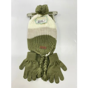 3-7 Yaş 3'lu Cocuk Atkı Bere Eldiven Set