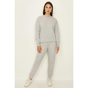Select Moda Kadın Şardonlu Örme Basic Jogger Eşofman Altı