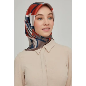 Özel Nostalji Serisi Twill Ipek Eşarp Modelleri 8664D-27