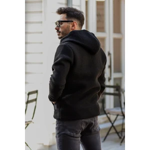 Bd Premium Çelik Örgü Ceket Siyah