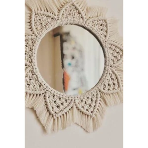 Bh Bohem Handmade Makrome Ayna B111