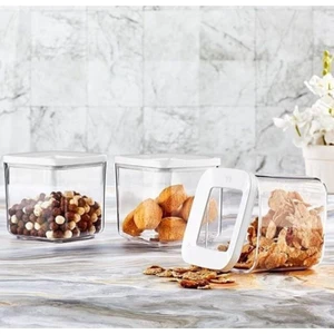 Vip Ahmet VP-186 Kare Saklama Kabı 3*700 ml