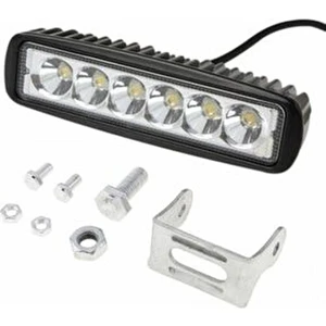 Offroad Sis Lambası 6 LED Ince Beyaz