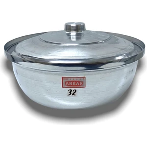 Helvane Tencere Alüminyum 6,25 Litre 32 cm