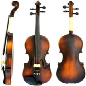 Keman (4/4) - Mat Renk Kaliteli Öğrenci Kemanı