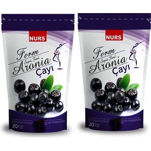 Aronia Çayı Aronya Çayı 20 Süzen Poşet Çay Karışık Aroniya (2 Paket Çay = 40SÜZEN)
