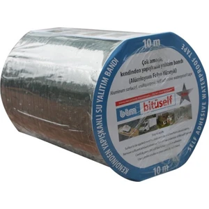 Bitüself Izolasyon ve Su Yalıtım Bandı 20 cm x 10 mt Alüminyum Bant