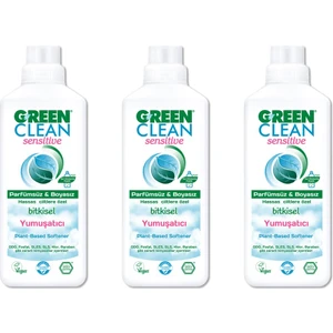 U Green Clean Sensitive Bitkisel Yumuşatıcı 1000 ml x3 Adet