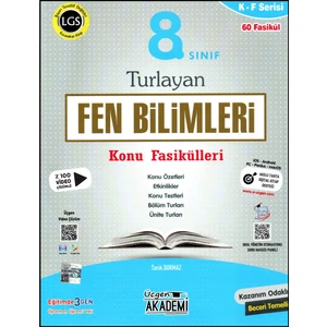 Üçgen Akademi 8. Sınıf LGS Fen Bilimleri Konu Fasikülleri (Ciltli)