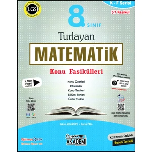 Üçgen Akademi 8. Sınıf LGS Matematik Konu Fasikülleri (Ciltli)