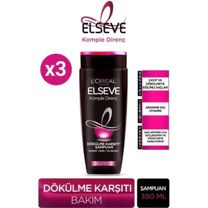 Şampuan 390ml X3