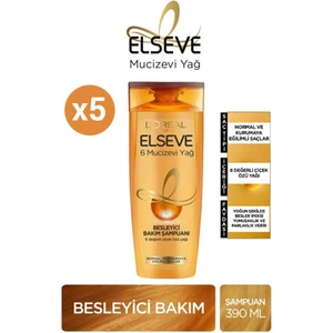 Mucizevi Yağ Şampuan 390ml X5