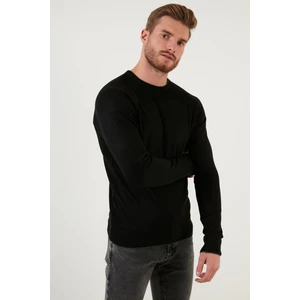 Regular Fit Bisiklet Yaka Yün Karışımlı Kışlık Kazak Erkek Kazak 6341006