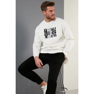 Pamuklu Oversize Içi Tüylü Yumuşak Şardonlu Sweat Erkek Sweat 572METAVERSE