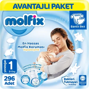 Bebek Bezi Avantajlı Paket 1 Beden 296'lı
