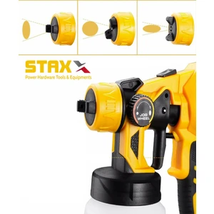 STX4800 Yüksek Basınçlı Boya Ilaç Dezenfektan Püskürtme Makinesi Şarjlı Akülü Sprey Boya Tabancası