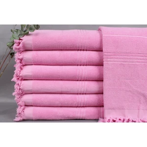 Kayra Export Pembe Toptan Havlu 90X180 Cm Pamuk Peştamal Bekarlığa Veda Partisi