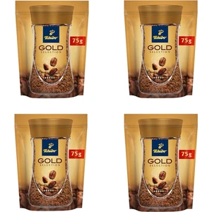 Gold Selection Çözünebilir Kahve Ekonomik Paket 75 gr 4'lü Paket