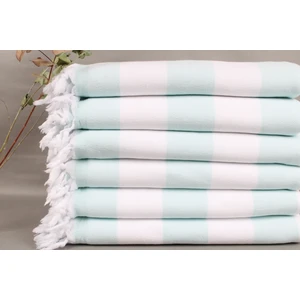 Kayra Export Mint Organik Havlu Plaj Havlusu 90X160 Cm Pamuk Havlu Emici Peştamal