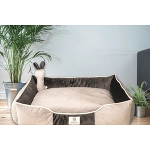 Premium Soft Seri Çift Renk Kontrast Iç Mekan Fermuarlı Yıkanabilir Kedi ve Köpek Yatağı (45*55CM) Small