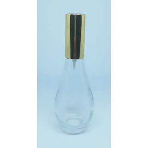 Boş Parfüm Şişesi 70 ml (2 Adet) Boş Ampul Şişe Sarı Kapak  Plastik Valf